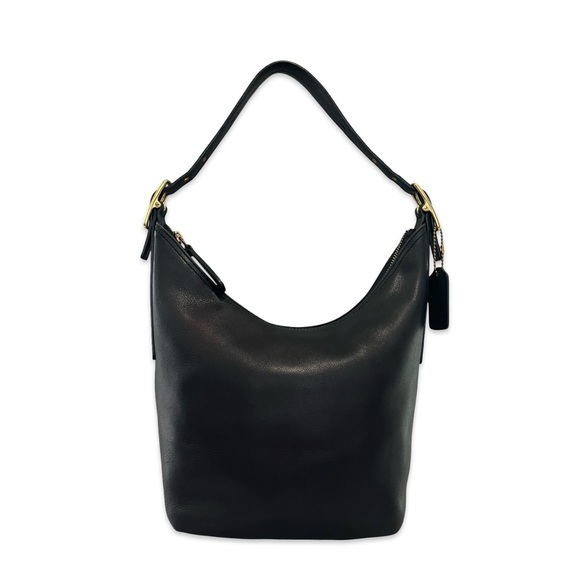 Coach Vintage Black Leather Legacy West Shoulder Bag - Picture 1 of 9